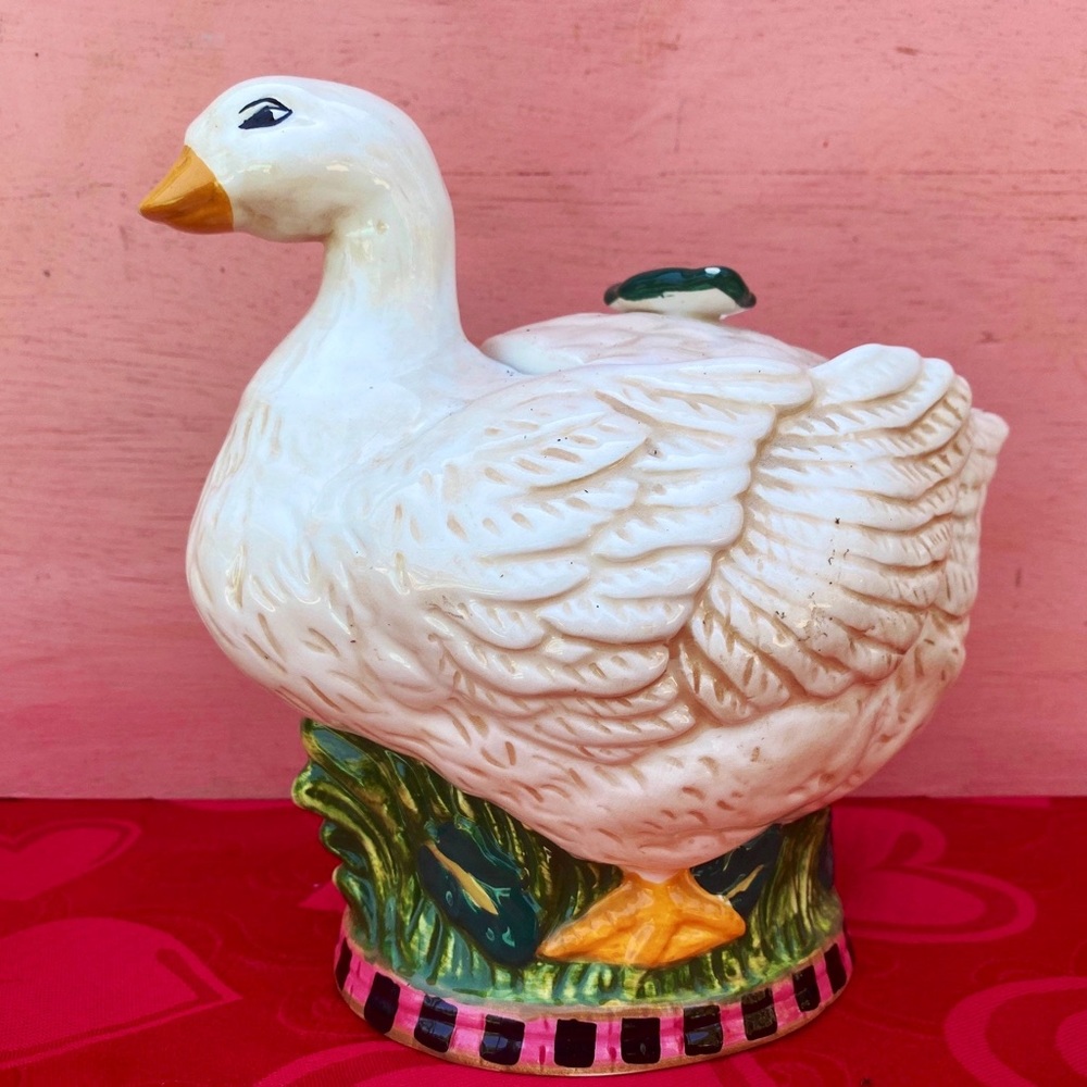 WCL Goose Cookie Jar